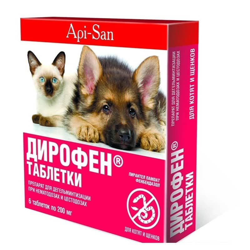 Как действуют таблетки Апи Сан от глистов?