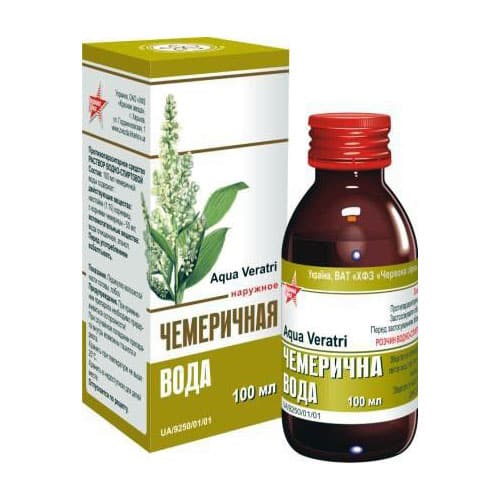 Как проводить лечение педикулеза чемеричной водой?