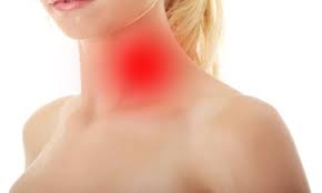 обратите внимание на внешний вид горла