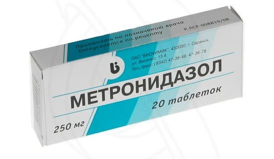metronidazol