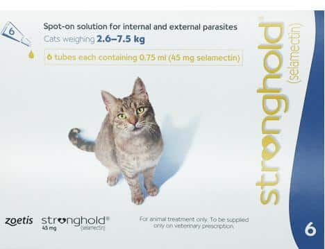 Как применять Стронгхолд от глистов для собак и кошек?