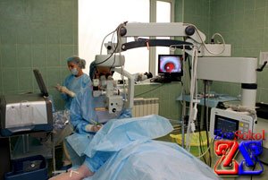 Операционное вмешательство в органы зрения Операционное вмешательство в органы зрения