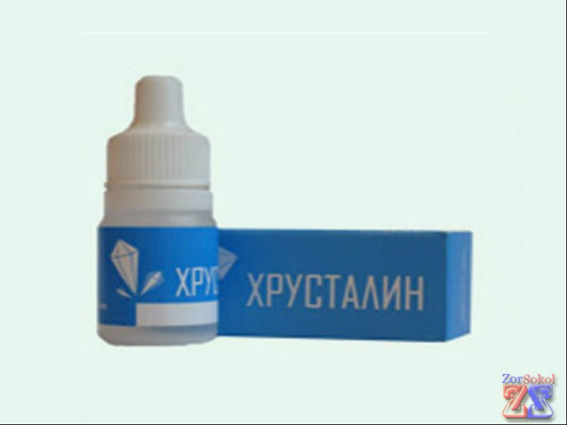 Глазные капли "Хрусталин" Глазные капли "Хрусталин"