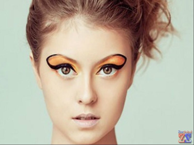 Круглые глаза лучше не подводить снизу Круглые глаза лучше не подводить снизу