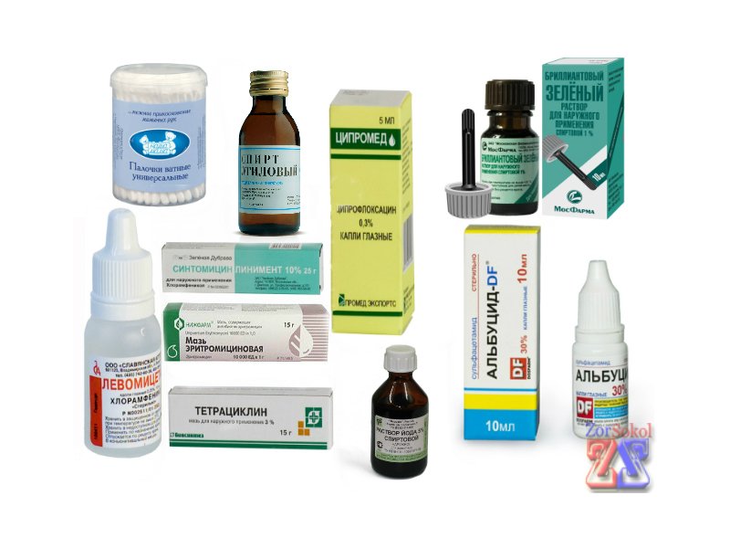 Аптечка для лечения ячменя Аптечка для лечения ячменя