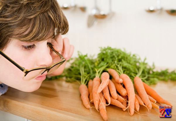 Морковь и зрение Морковь и зрение